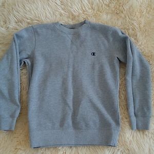 Champion Grey Pullover (Boys' L, Women's S)
